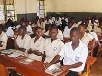 Secondary School Class in Jinja